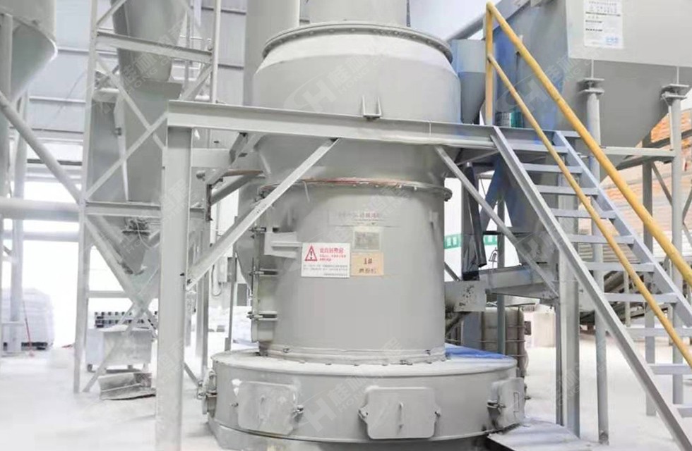 四川某市HC1500擺式磨粉機生產線投產：白云石粉325目，時產6噸